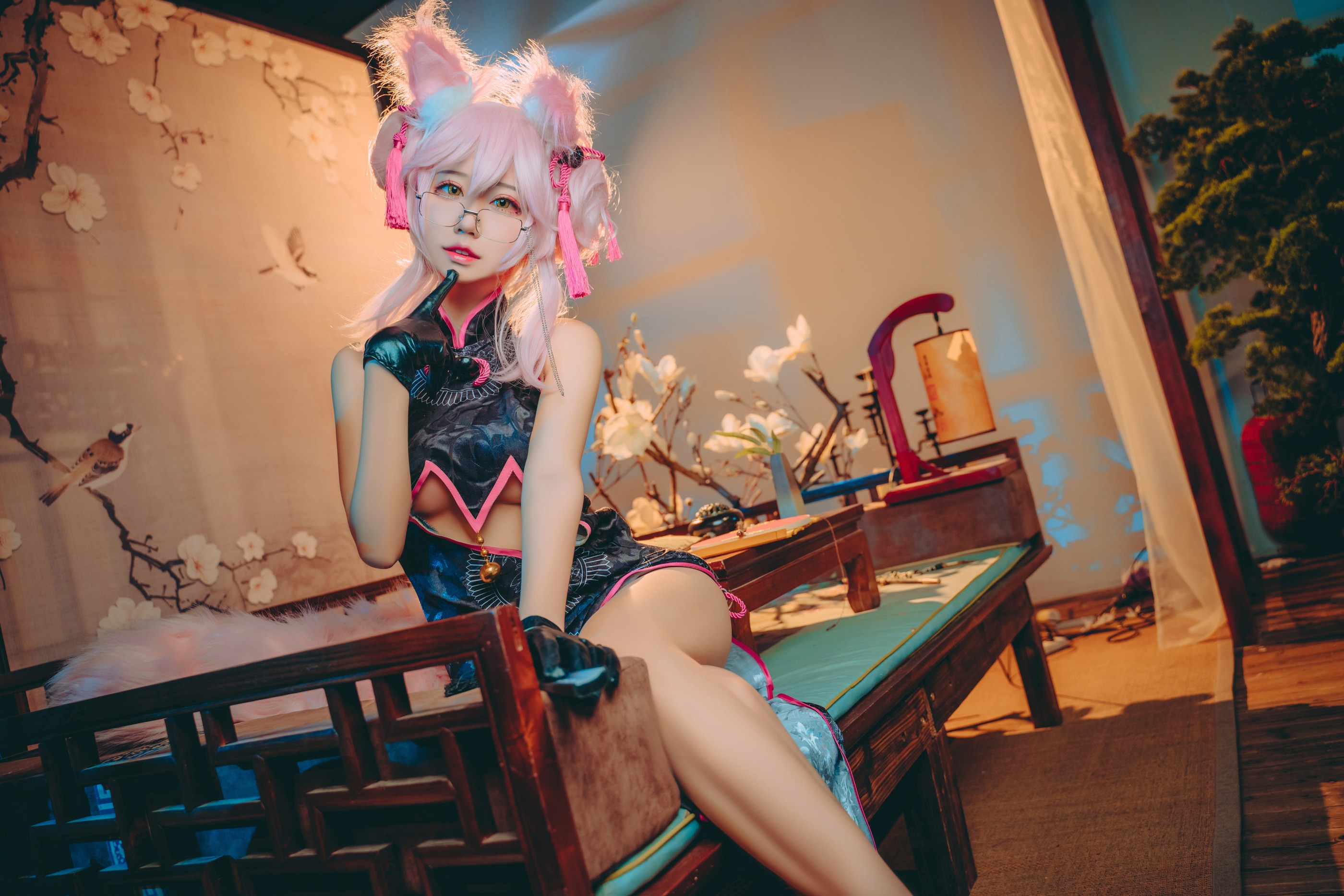 图片[1]-猫君君 – NO.020 _MaoJun 杀阶秘书狐[40P]-XikXak